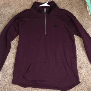 Victoria’s Secret PINK half zip fleece